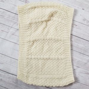 WINTER CLEARANCE Cream Infinity Scarf